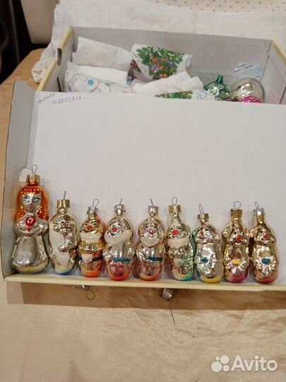 Ёлочные игрушки СССР
