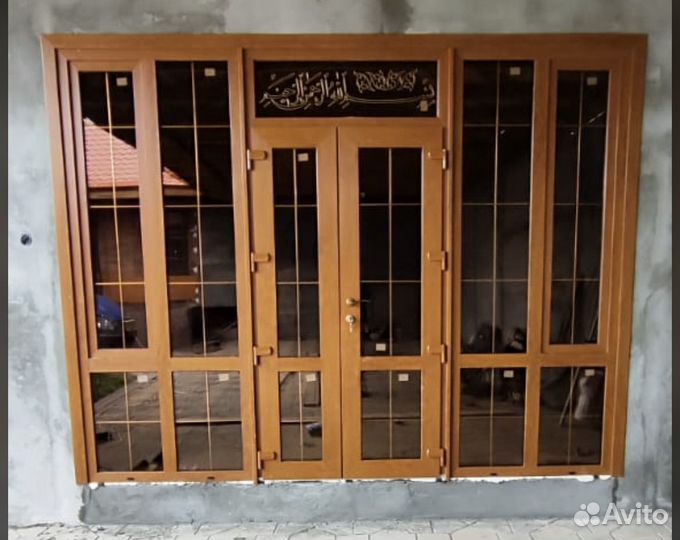 Пластиковые окна, двери, витражи