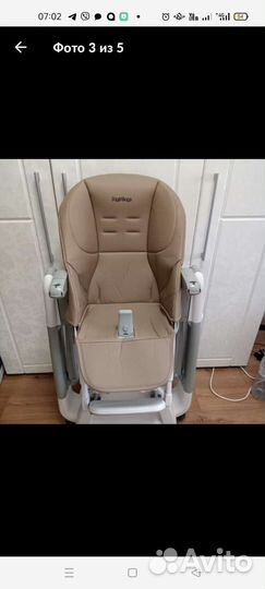 Новые чехлы экокожа на стульчикPeg perego tatamia