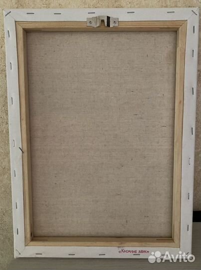 Картина маслом на холсте с подрамником