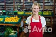 Продавец в продуктовый магазин