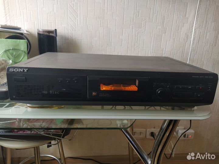 MD дека MDS-JE330 + пульт д.у
