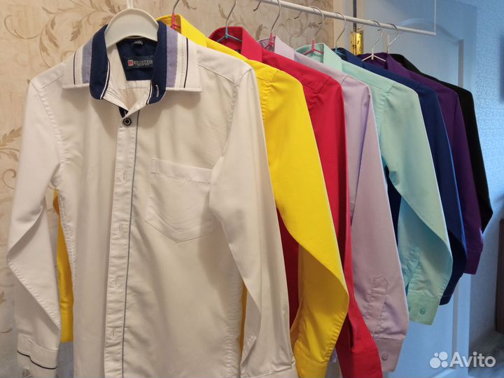 Рубашка на мальчика размер 30 (рост 122-128)