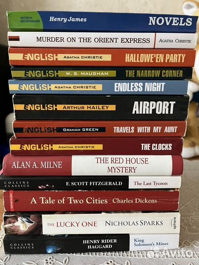 Книги на английском и русском