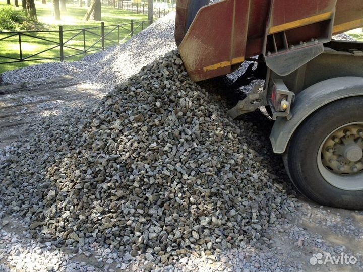 Щебень для дренажа