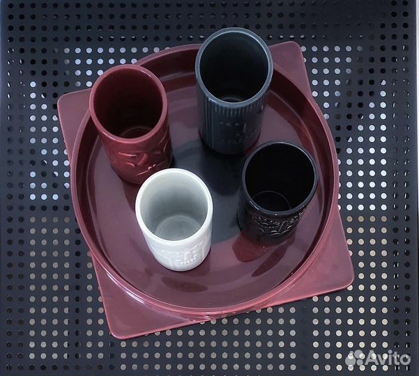 Набор декоративных кружек на подносе - IKEA