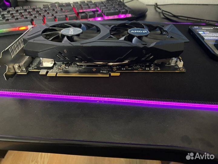 Видеокарта rx580 8gb