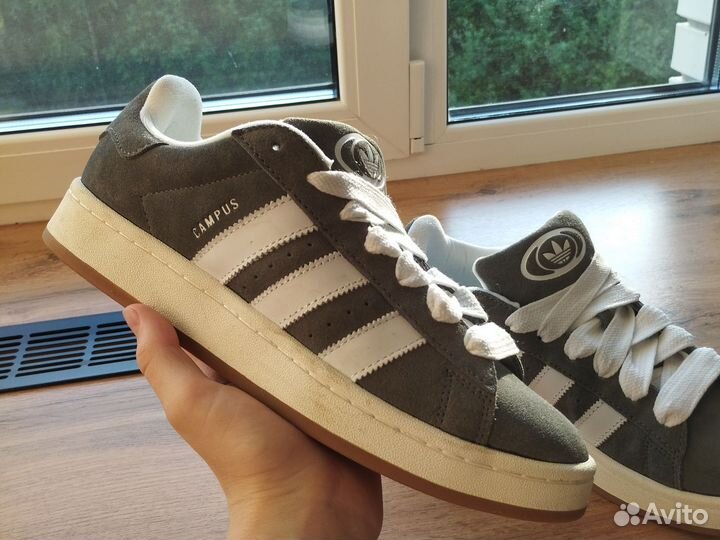 Adidas campus 00s серые (оригинальное качество)