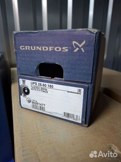 Циркуляционный насос Grundfos UPS 25-60 180