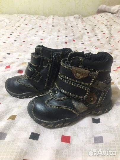Ботинки для мальчика 21 размер