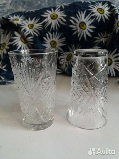 Стопки хрустальные СССР