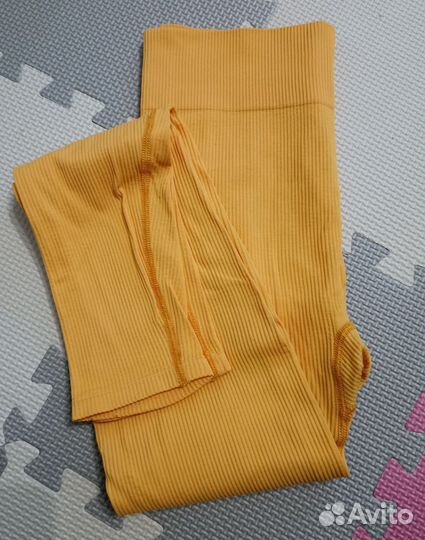 Леггинсы hm в рубчик