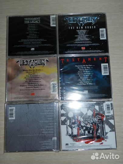 Testament-11 CD (USA, Germany)