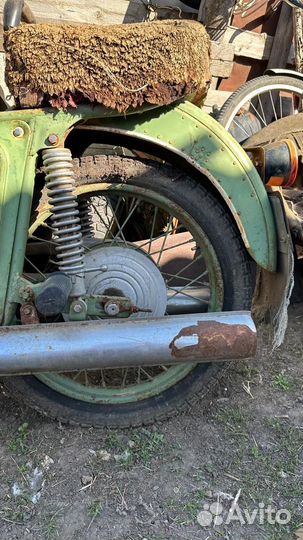 Мотоцикл иж-56 1961 года с люлькой