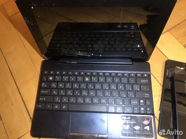 Планшеты asus на запчасти
