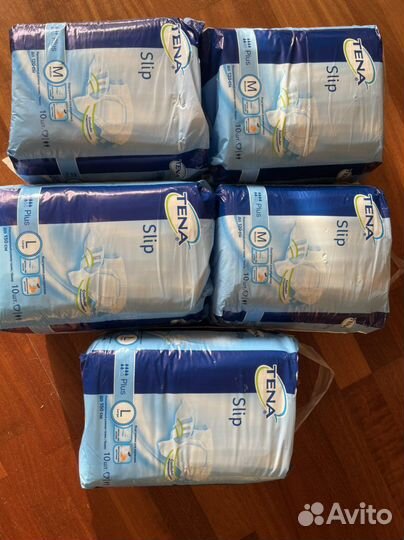 Памперсы для взрослых Tena M L XL 10 шт