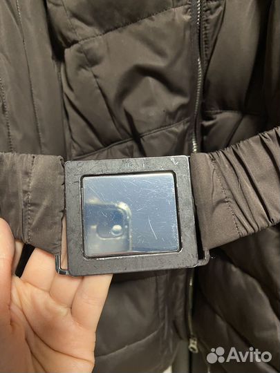 Куртка зимняя женская с натурильным мехом