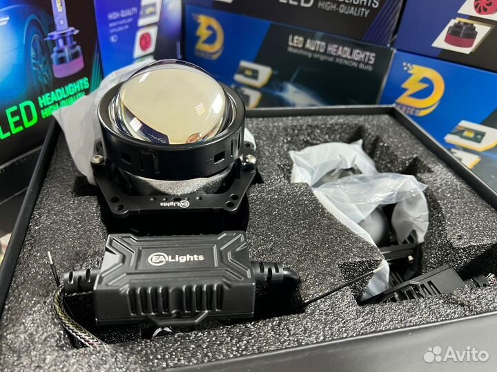 Светодиодные Bi LED модули в фару EAlights 24V