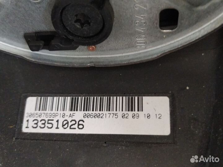 Руль opel zafira 13г