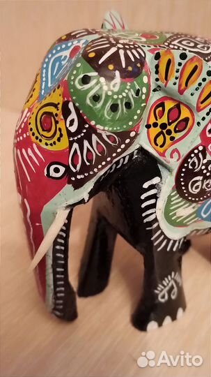 Статуэтка слон дерево. Шри-Ланка