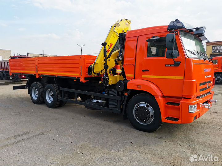 КамАЗ 65115-3094-48 с КМУ, 2023