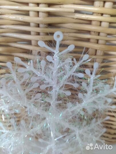 Украшение снежинка