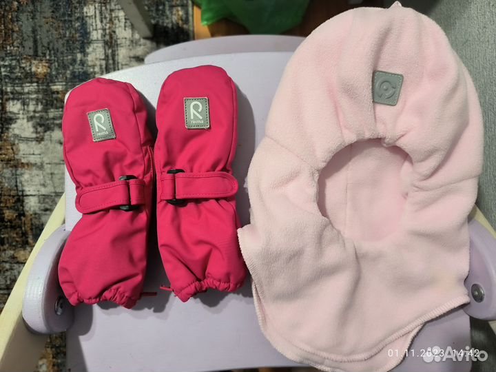 Варежки краги reima 0