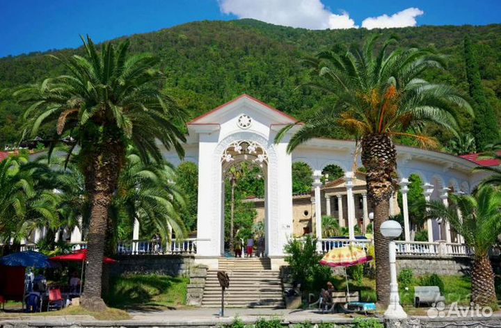 Путевка в Гагру 7 нч перелет+прожив