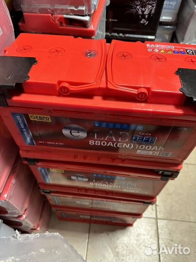 Аккумулятор E-LAB EFB 100 Ач ток 880