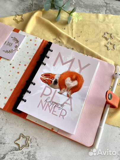 Ежедневник, блокнот, планер ручной работы