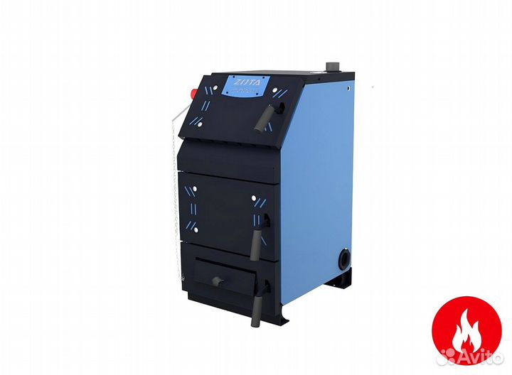 Твердотопливный котел zota «тополь-30м»