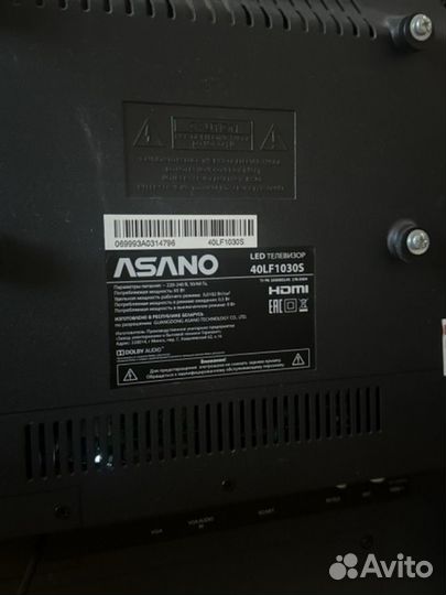 Телевизор на запчасти