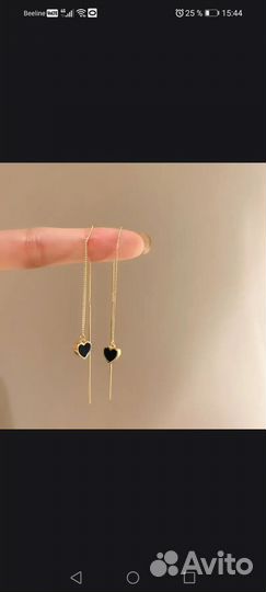 Серьги, бижутерия