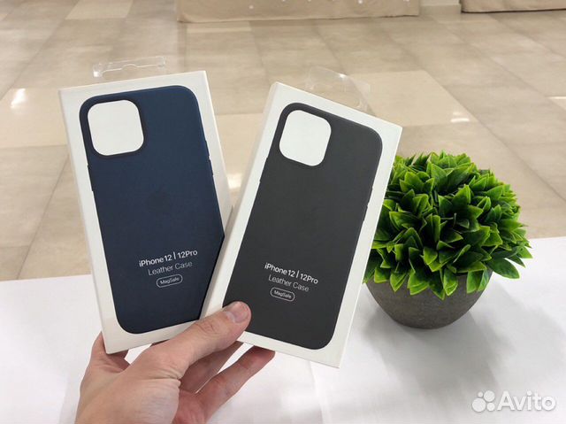 Чехол Leather Case iPhone 12 12Pro