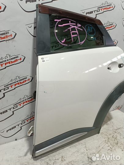 Дверь mazda CX-3 DK2W7 DK5AW DK5FW dkeaw dkefw задняя левая белый, 34K NA6149