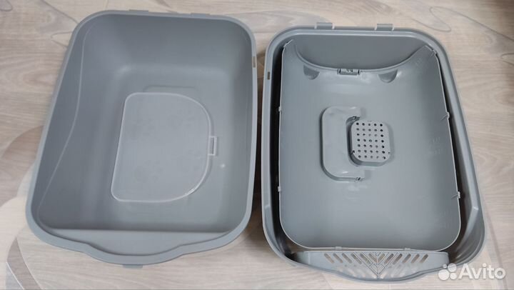 Кошачий лоток закрытый