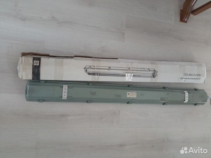 Свeтильник ccп-456 2х18Вт LED-Т8R G13 220В IP65 12