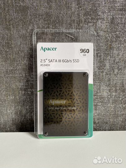 SSD SATA 2,5 960 Gb Apacer AS340X