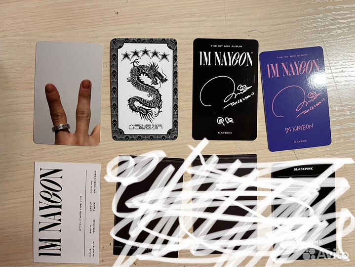 Карты stray kids, twice