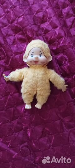 Обезьянка СССР мягкая с соской