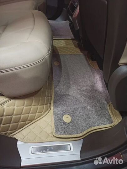 Автомобильные коврики из экокожи