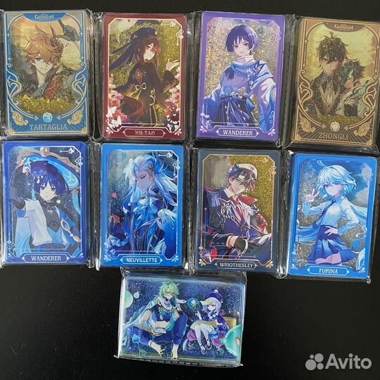 Карточки водички Genshin Impact / Геншин Импакт