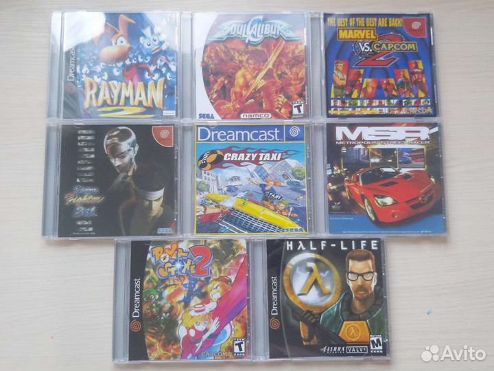 Диски Sony PlayStation 1, Sega Dreamcast