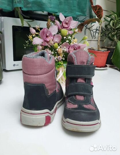 Сапоги для девочки еврозима 33 р-р