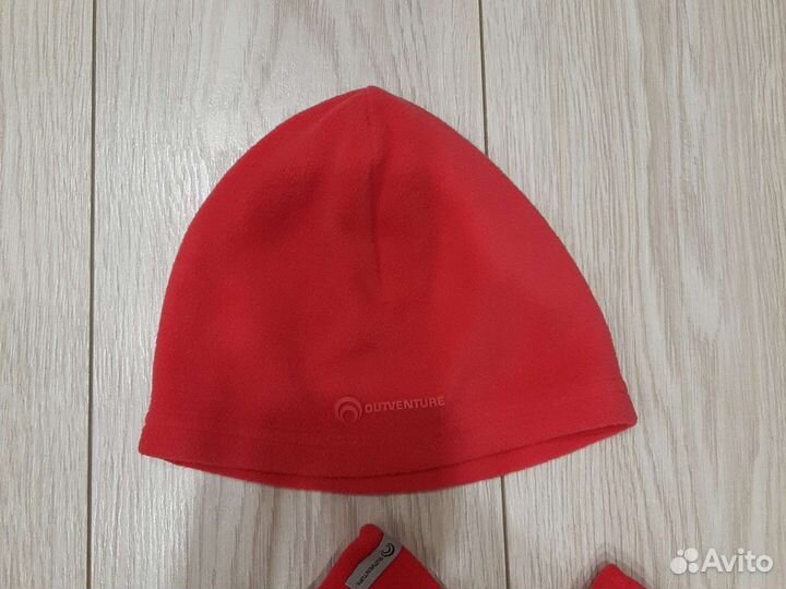 Шапка +перчатки.Outventure