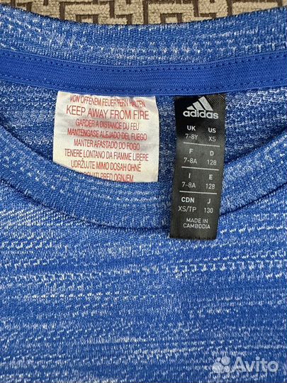 Костюм футболка и шорты adidas 128