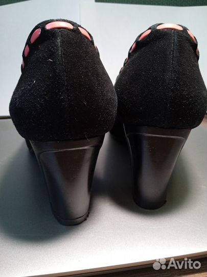 Туфли женские 38 размер натуральная замша