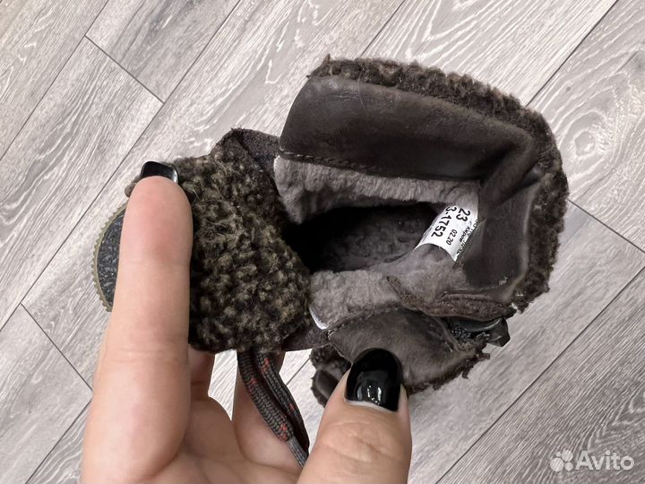 Сапоги зимние детские 23