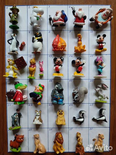 Киндер, ландрин и др