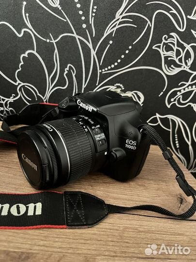 Зеркальный фотоаппарат canon eos 1100d